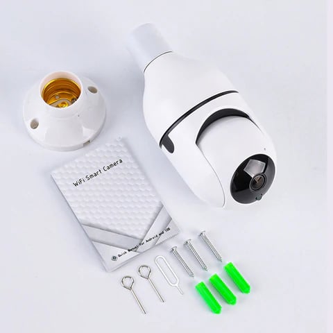 YooSee IP Camera with 2 Lens, New Generation Smart Light Bulb, Ultra Clear